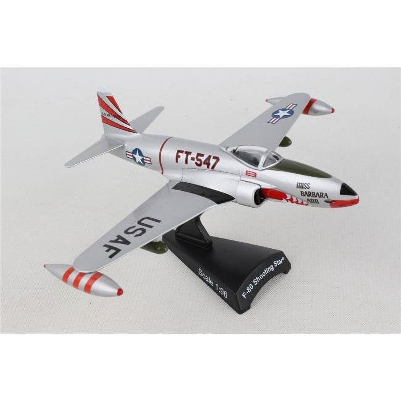 Picture of Postage Stamp Planes PS5392-1 1 by 96 Scale F80 Shooting Star Model Plane