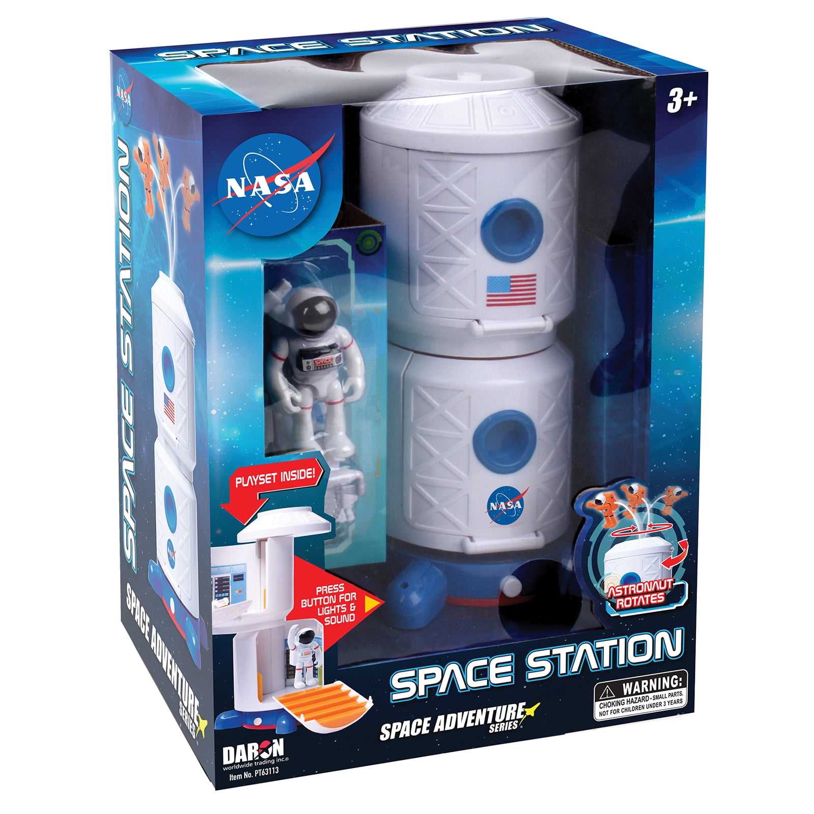 Picture of Daron Worldwide Trading PT63113 5 x 9.5 in. Space Adventure Space Station