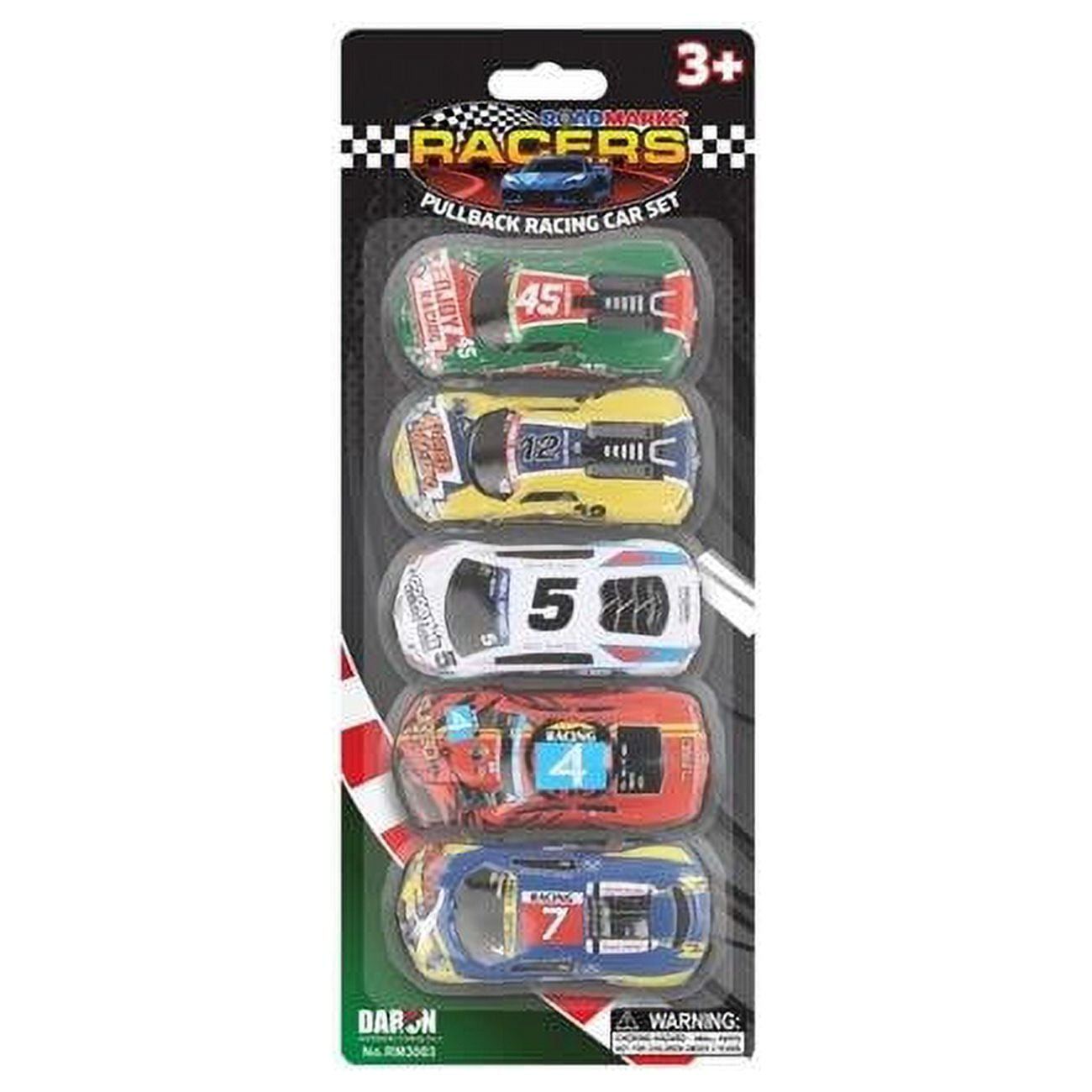 Picture of Daron RM3003 Road Marks Metal Racing Cars - Pack of 5