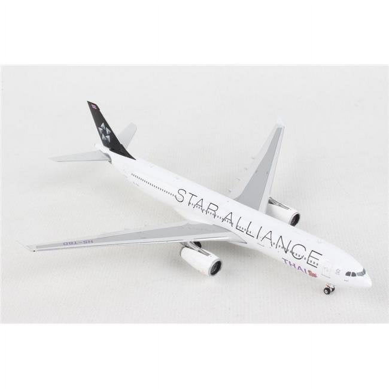 Picture of Phoenix PH2039 Thai A330-300 Scale 1-400 Reg No.HS-TBD Star Alliance Airplane Model Toys