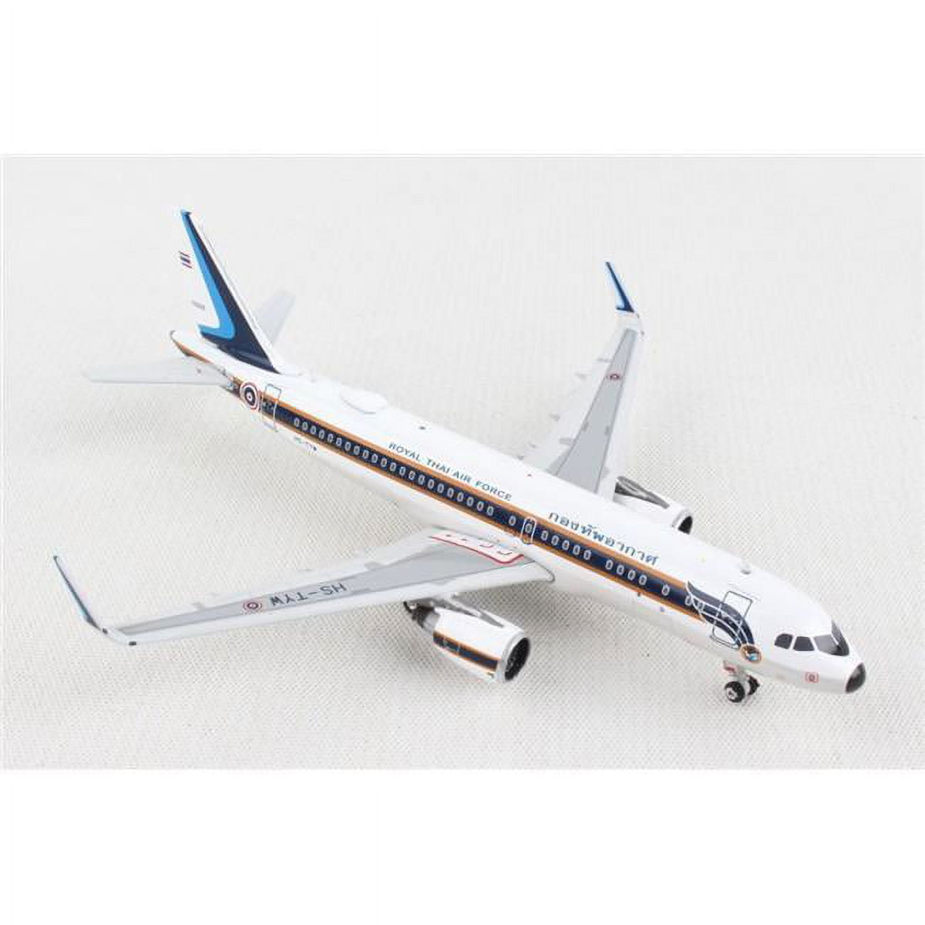 Picture of Phoenix Diecast PH2155 1-400 Scale No.Hs-Tyw Reg Royal Thai Air Force A320 Model Airplane
