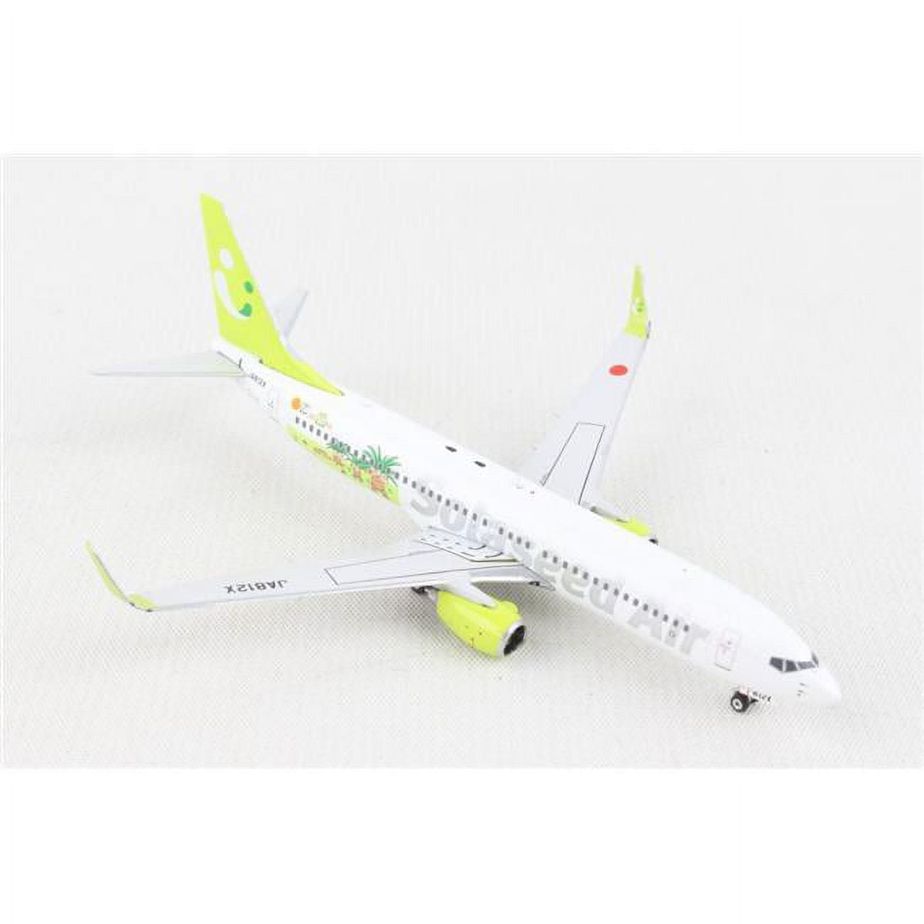Picture of Phoenix Diecast PH2163 1-400 Scale No.Ja812X Reg Solaseed Air 737-800 Model Airplane