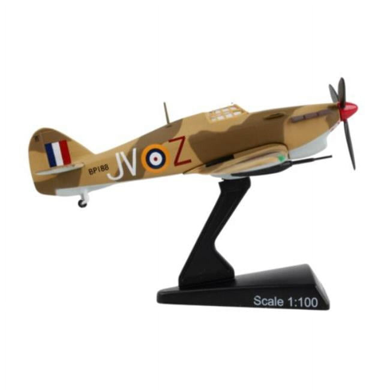 Picture of Postage Stamp Planes PS5340-3 Hurricane 1 by 100 Scale Model Military Air Planes