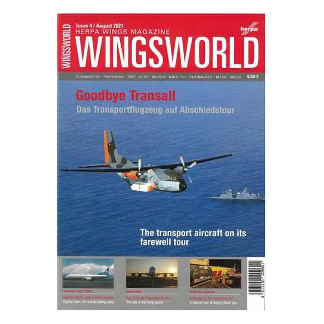Picture of Herpa HE209601 Wingsworld Issue 4 - August 2021 Airlines Magazine
