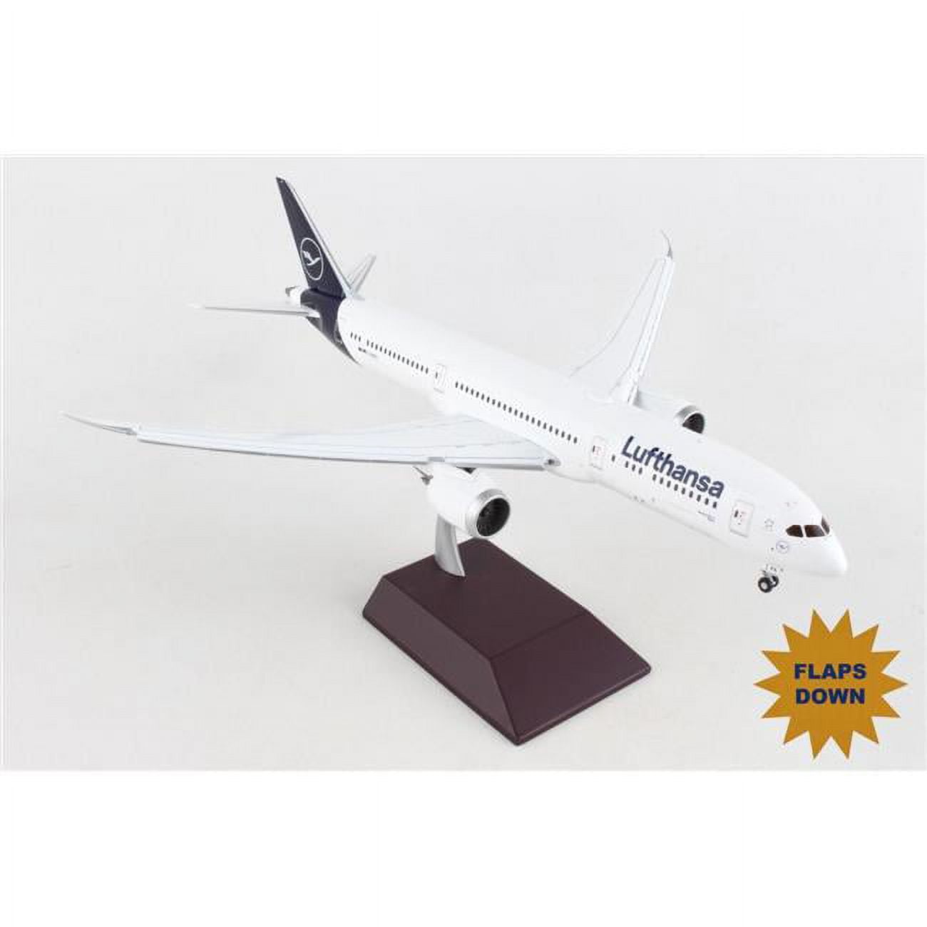 Gemini200 G2DLH1050F 1-200 Scale Registration No.D-ABPA Flaps Down Lufthansa 787-9 Model Aircraft Toy