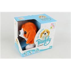 Picture of Pugs At Play PAP03 6.5 x 3.5 x 6 in. Pugs at Play Buddy Walking Dog Plush Toy