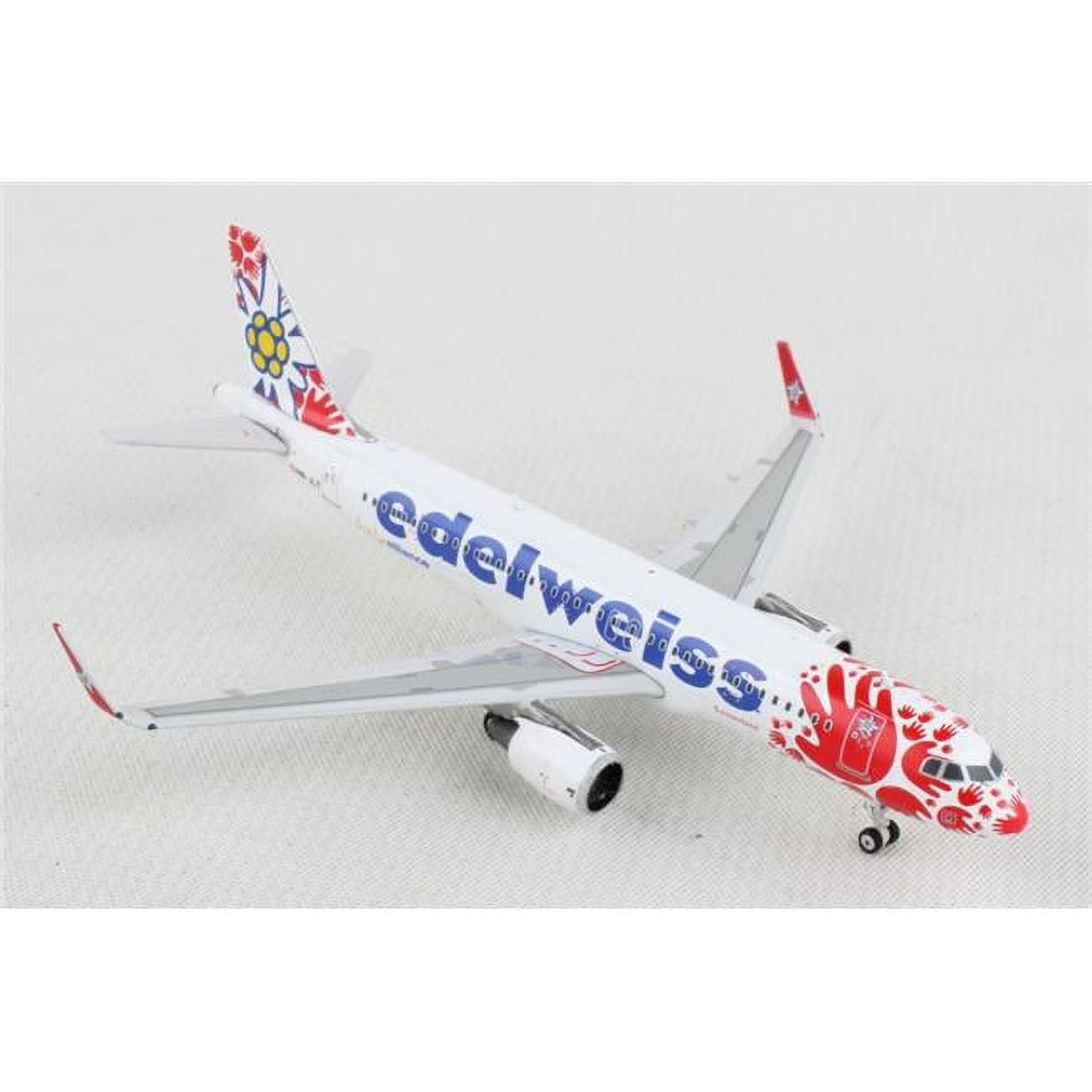 Picture of Phoenix PH2320 1-400 Scale Reg No.HB-JLT Help Alliance Edelweiss Model Plane for A320