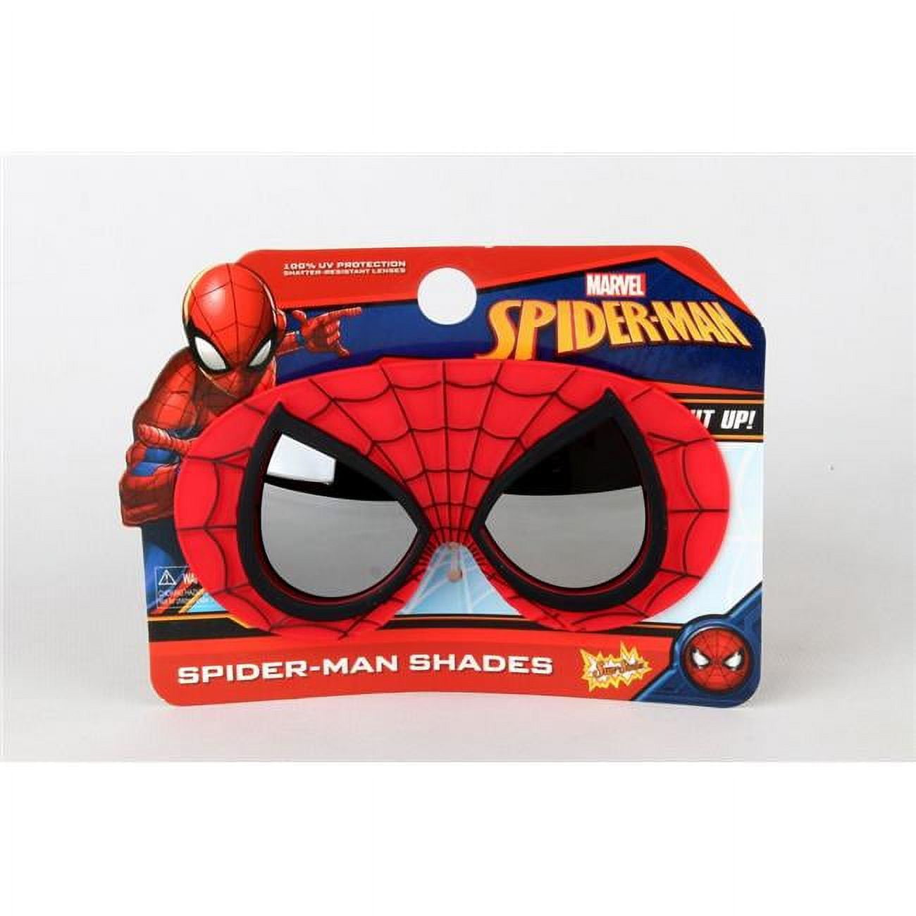Picture of Sunstaches SG3244 Lil Spider Man Spidy Mask