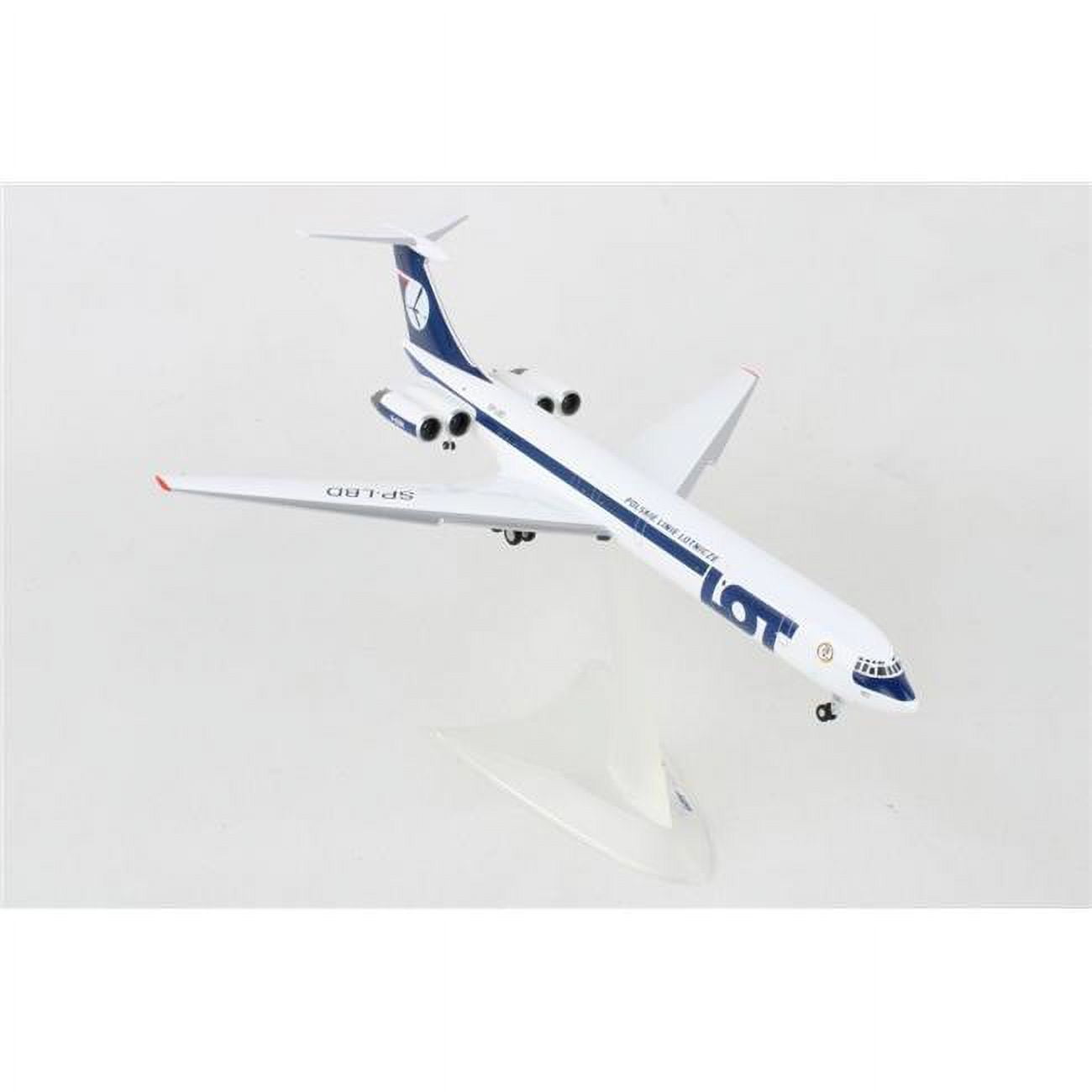 HE572682 1-200 Scale Wings Lot Polish Airlines IL-62 Model Airplane -  Herpa