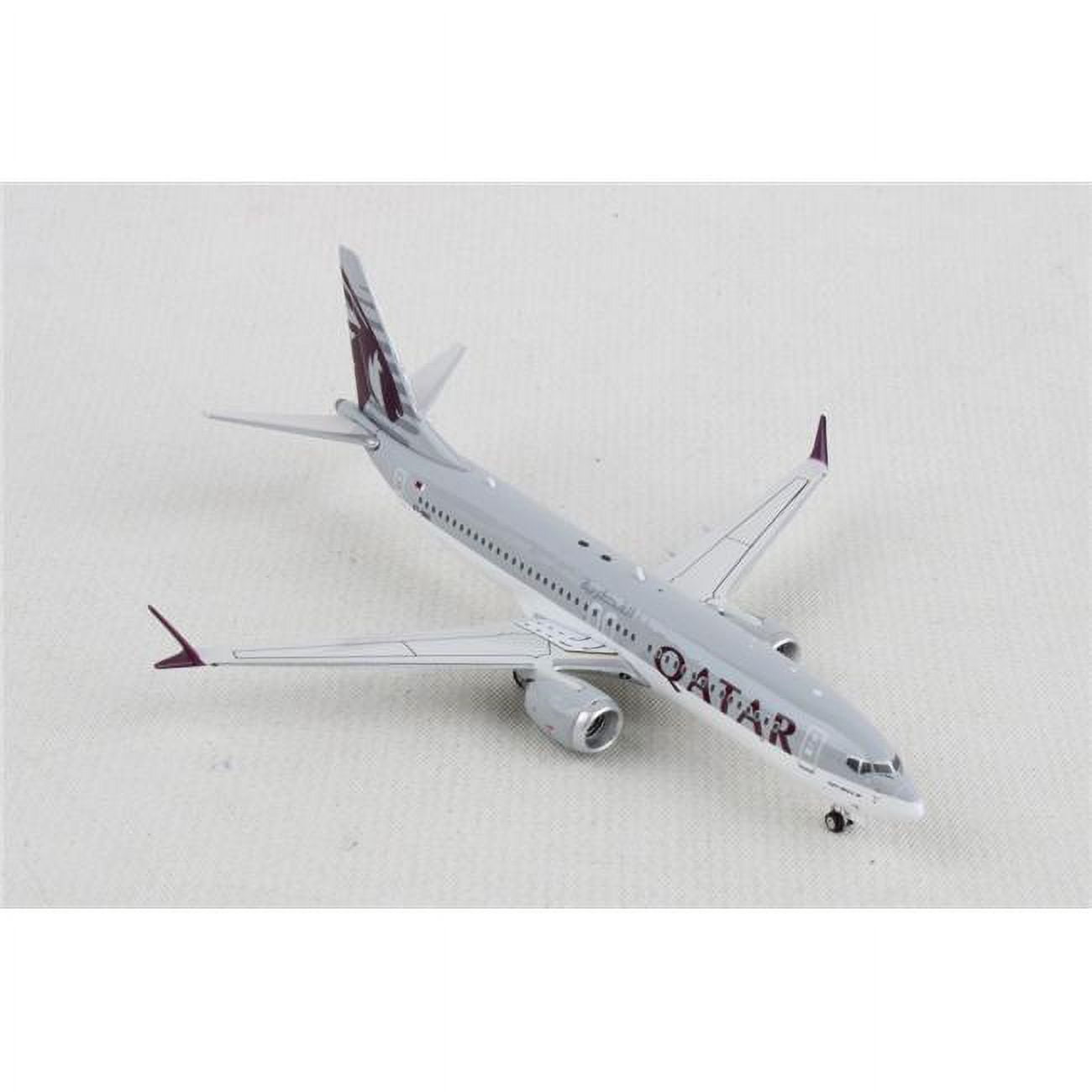Picture of Phoenix PH2421 1-400 Scale Reg No. A7-BSC Aircraft Model Plane for Qatar Airways 737 MAX 8