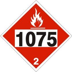 Picture of J.J. Keller 40502 1075 Class 2 Flammable Gas