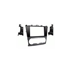 Double DIN Stereo Dash Kit - Black - Compatible with 2015-Up Subaru Impreza/Crosstrek
