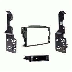 Tm  Single DIN Dash Kit for 2004-2008 Acura TL - Black - Durable Plastic Construction