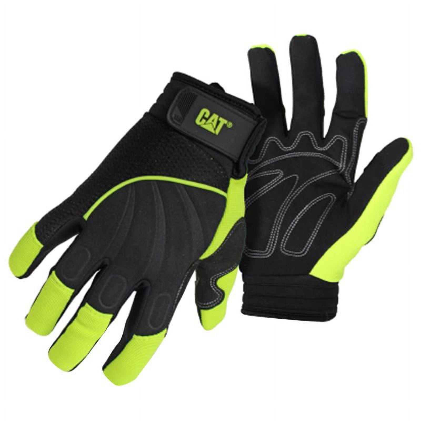 CAT012224X Hi-Vis Pro Series Mechanics Glove  Extra Large