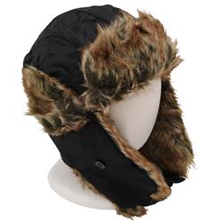 BCOTHBN Trooper Hat with Black Material & Fur