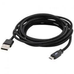 Picture of MobileSpec MB06613 10 ft. Micro USB Charge &amp; Sync Cable  Black 