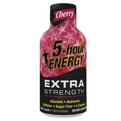 Picture of 5 Hour Energy 783416 Cherry Extra Strength Energy Drink - 4 Per Pack - Pack of 12 - Case of 48