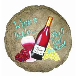 9 in. Stepping Stone - Wine