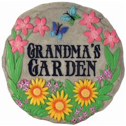 13278 9 in. Stepping Stone - Grandmas Garden