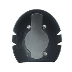 Bump Cap Insert, Compatible with 6-panel Baseball Cap, Venting, Fits Hat Size 6 3/4 to 7 3/4, Black