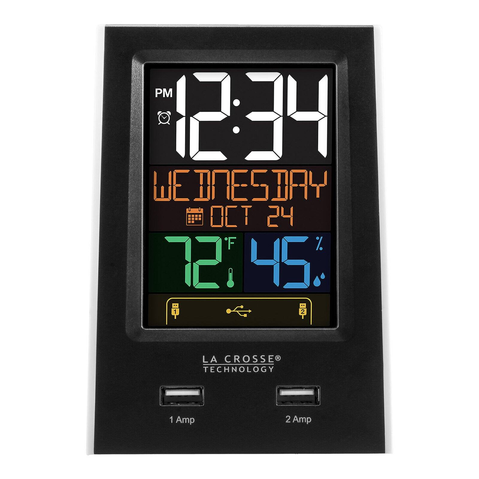 Picture of Lacrosse C86224 Alarm Clock with 2 USB Charging Ports