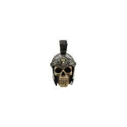 P754183 Skull with Roman Helmet