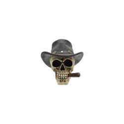 P754705 Skull with Cowboy Hat and Cigar
