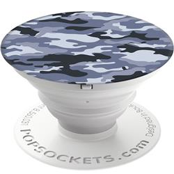 Picture of PopSockets POPGRYCAMO V1 Grip & Stand for Phones & Tablets&#44; Gray - Case of 6