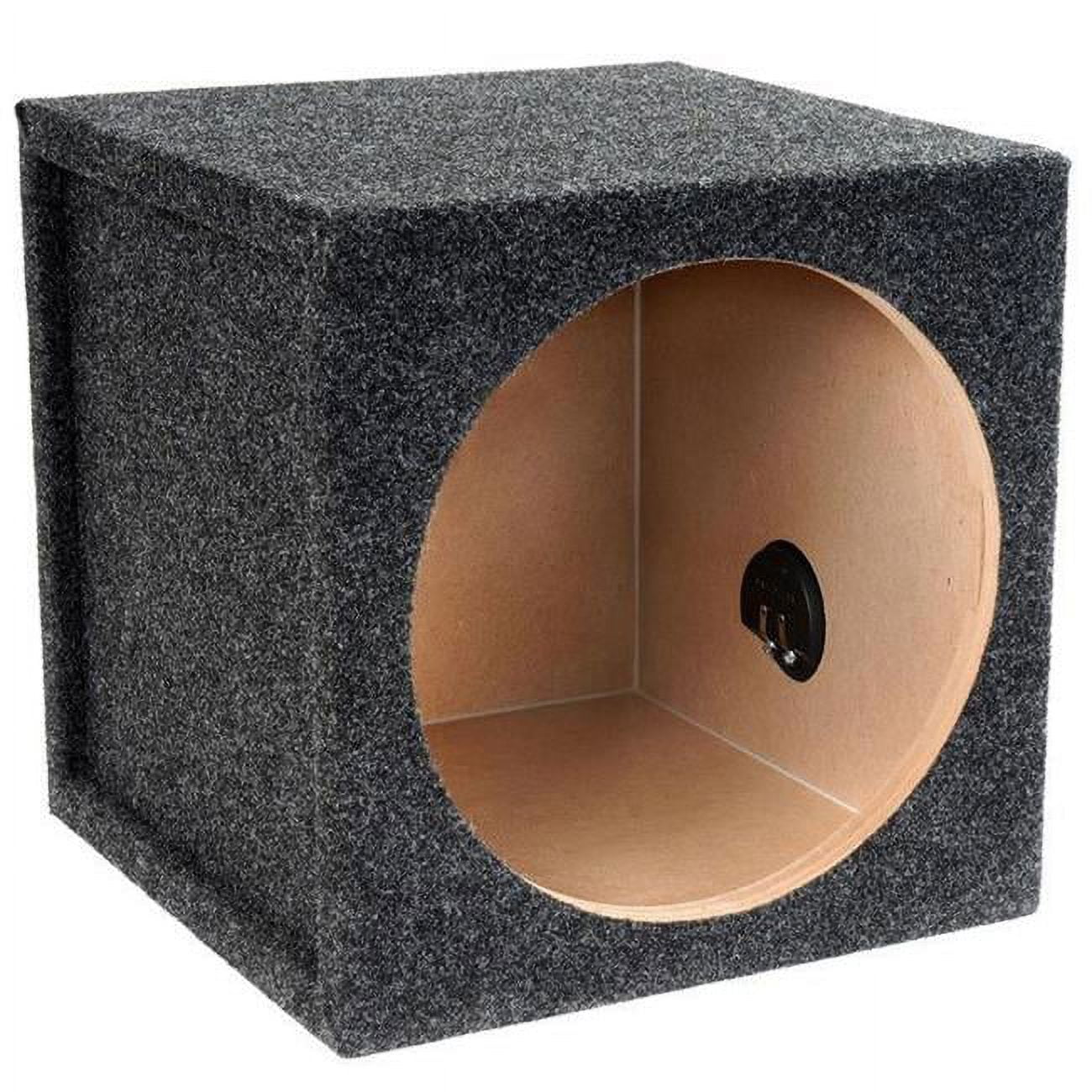 Picture of Atrend Enclosures 10SQL 10 in. Strong &amp; Reliable Single Sealed Subwoofer Enclosure - Medium