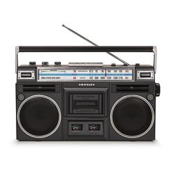 Picture of Crosley CT201ABK Retro Cassette Player AM &amp; FM Radio  Black