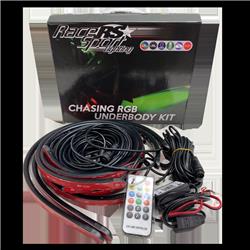 RSUCACS RGB Chasing Underbody Kit with ColorADAPT Remote & ColorSMART APP Control - 6 Piece