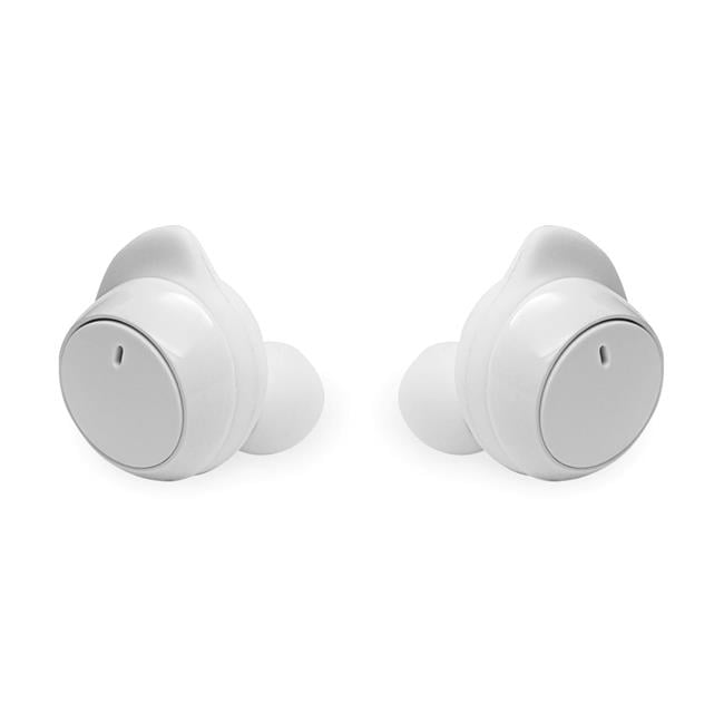True Wireless Earbuds with Charging Case, White