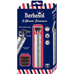 Picture of Barbasol CBT16002SLV Zero Gap Rechargeable T-Blade Trimmer