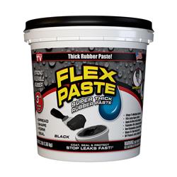 Flex Seal Family of Products Flex Paste Black Rubberized Paste 3 lb