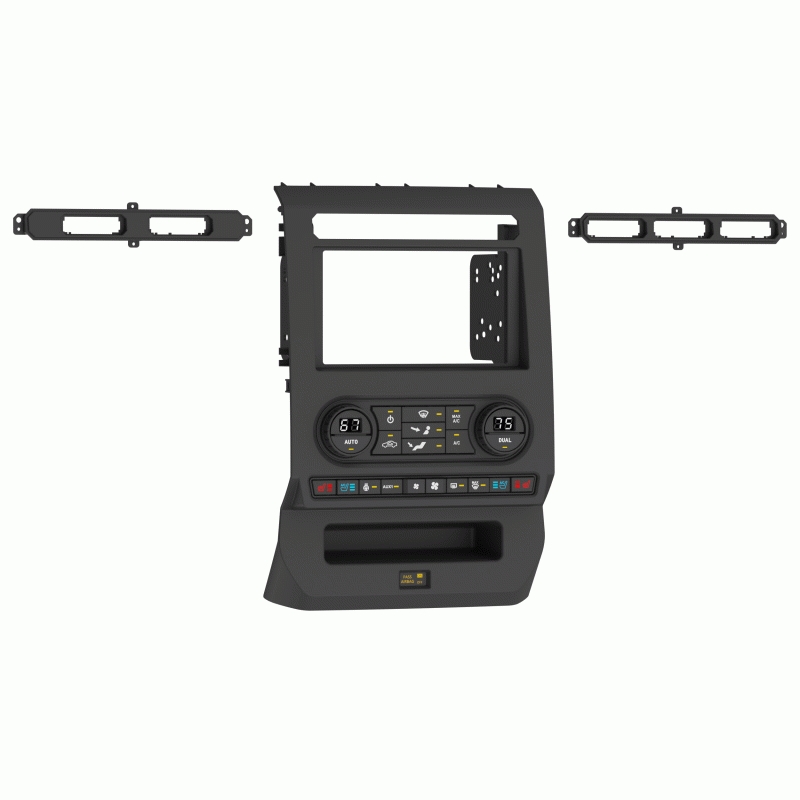 Metra 995864CH Stereo Installation Kit with Factory 8 in. Screen for 2015-2017 Ford F150