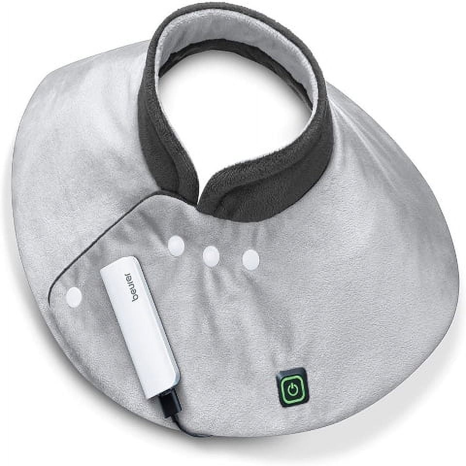 Picture of Beurer HK57 20.5 x 16.5 in. Portable Heated Neck Warmer with Power Bank&#44; Gray