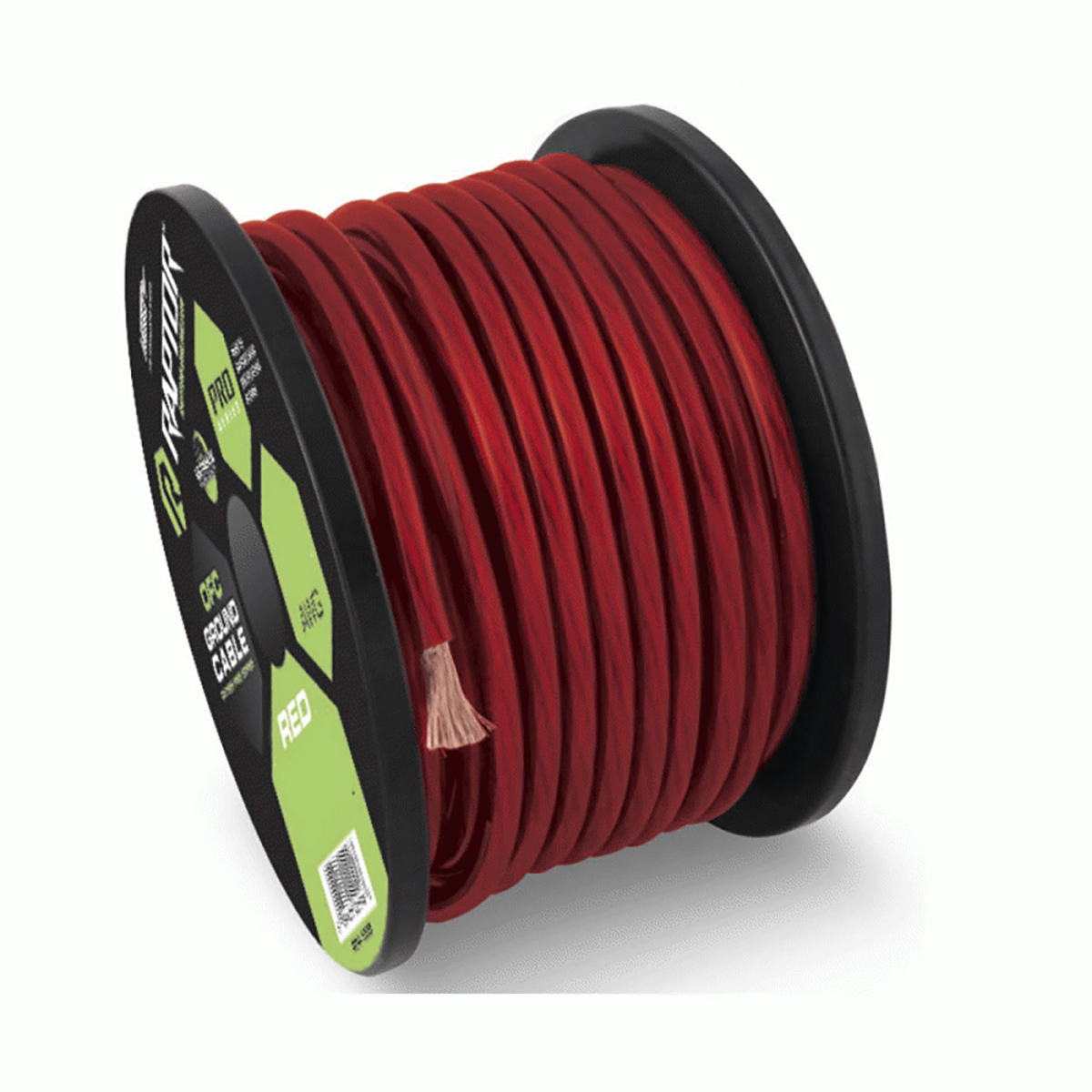 Picture of Installbay by Metra R5R4100 100 ft. 4 AWG OFC Pro Series Power Cable&#44; Red