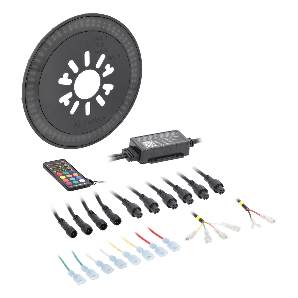 Chasing Spare Tire Third Brake Light Kit for 2007-2018 Jeep Wrangler JK