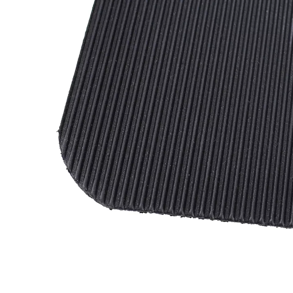 24in.x30in. Rubber Semi Truck Splash Guard - Black - Durable Protection