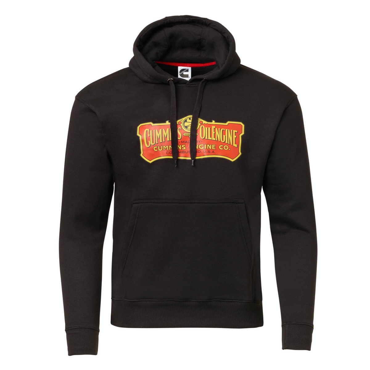 CMN35298 Vintage 1919 Engine Oil Sweatshirt, Black - 2XL
