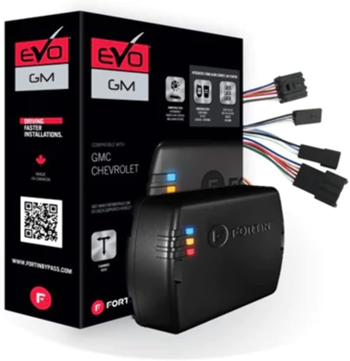 Fortin EVOGMT4 Stand-Alone Remote StartCar Starter System Cadillac Chevrolet GMC