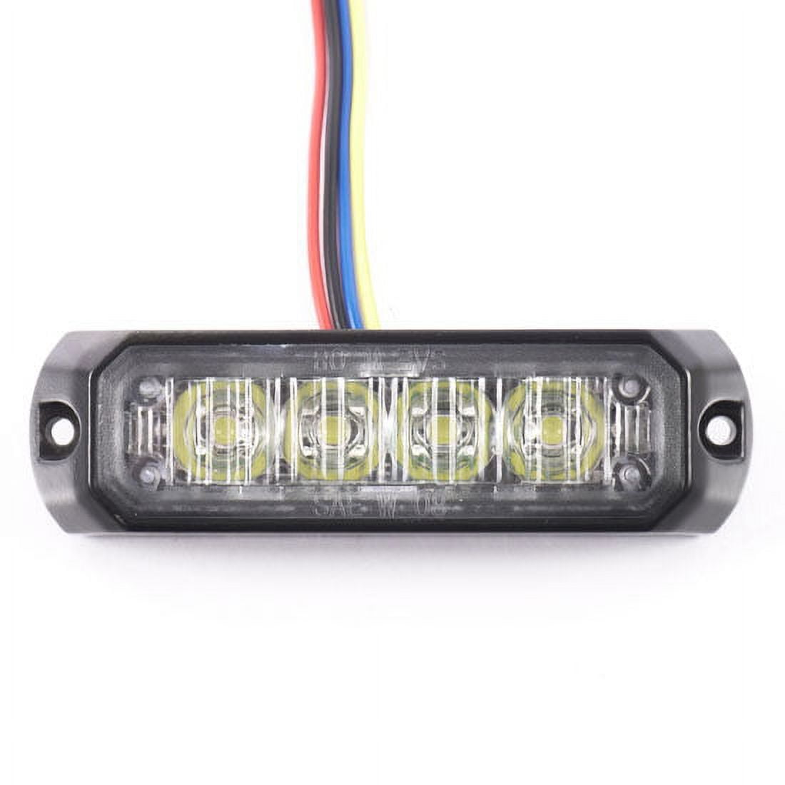 HEMUMRK4W 3.8 in. 4 LED Marker Lights, White