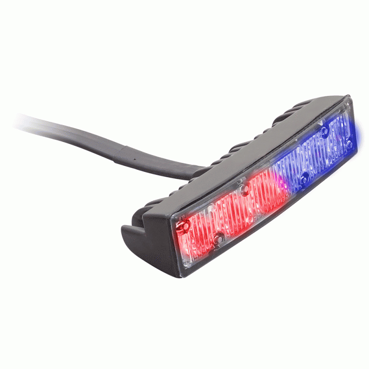 HEMUGRL6BR 4.1 in. 6 LED Bi-Color Marker Lights, Blue & Red