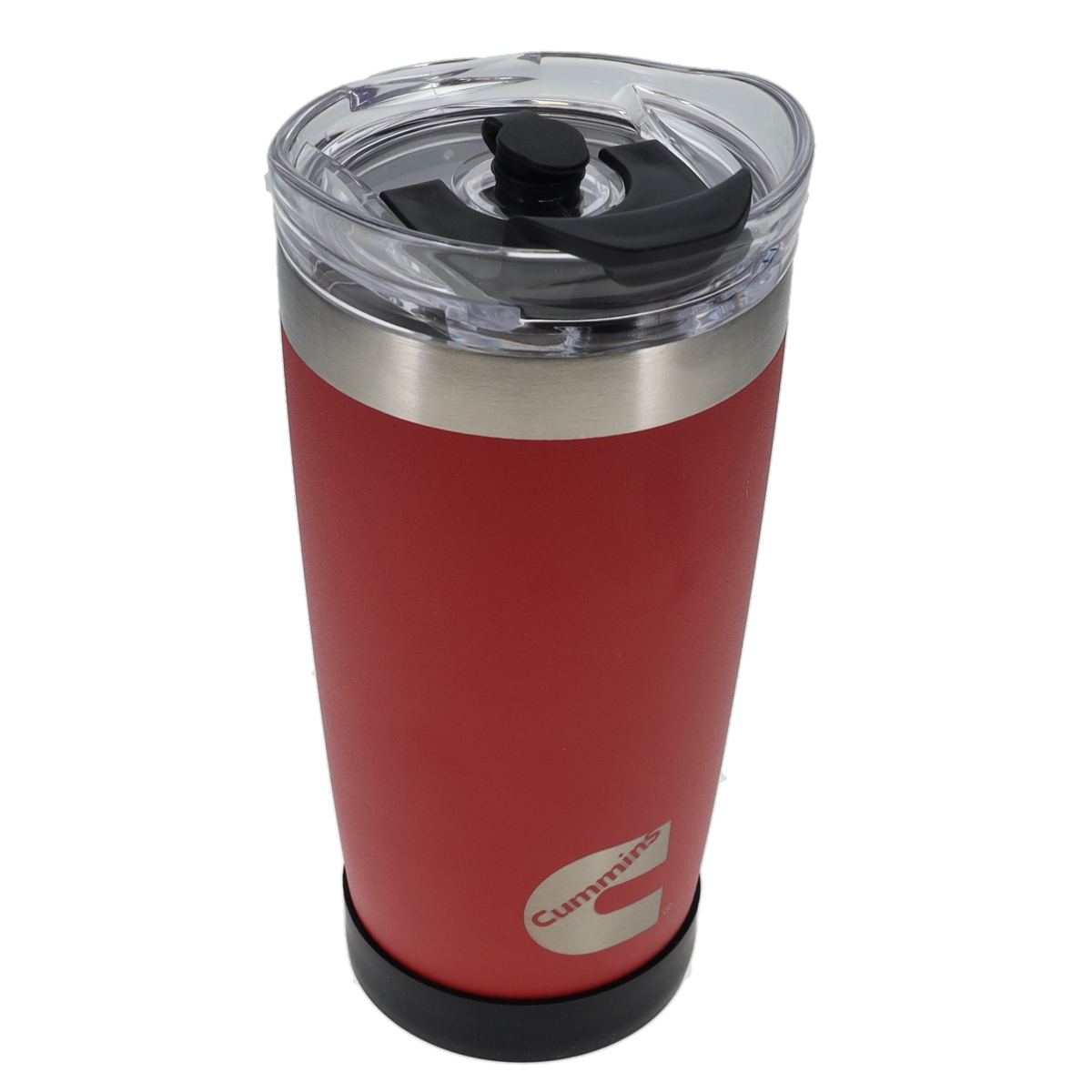 Picture of Cummins CMN34734 Cummins Red Matte 20oz Tumbler CMN34734 - Stainless Steel Reusable Travel Coffee Mug Double Wall Insulated Thermal Coffee Mug Snap Seal