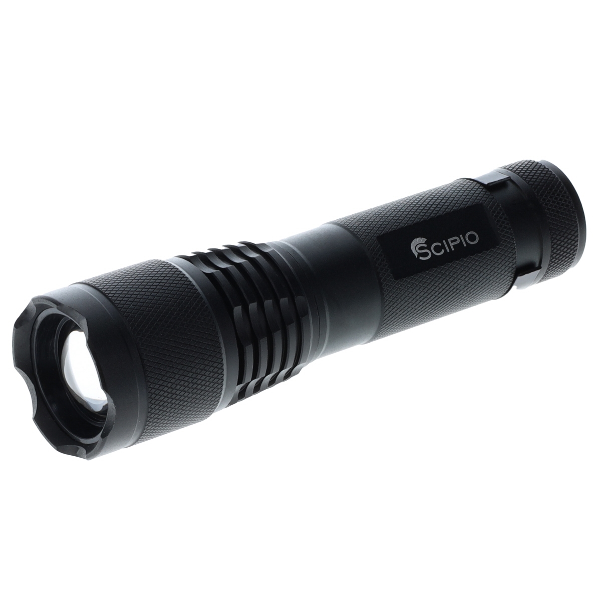 S3201B  Tactical Flashlight 5-inch Aluminum 300 Lumens Camping EDC Torch - Black