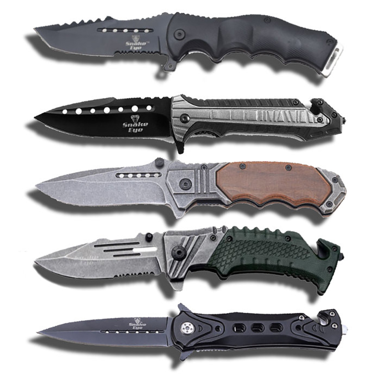 TCTACTICAL 12 Piece Tactical Knife - Assorted Color