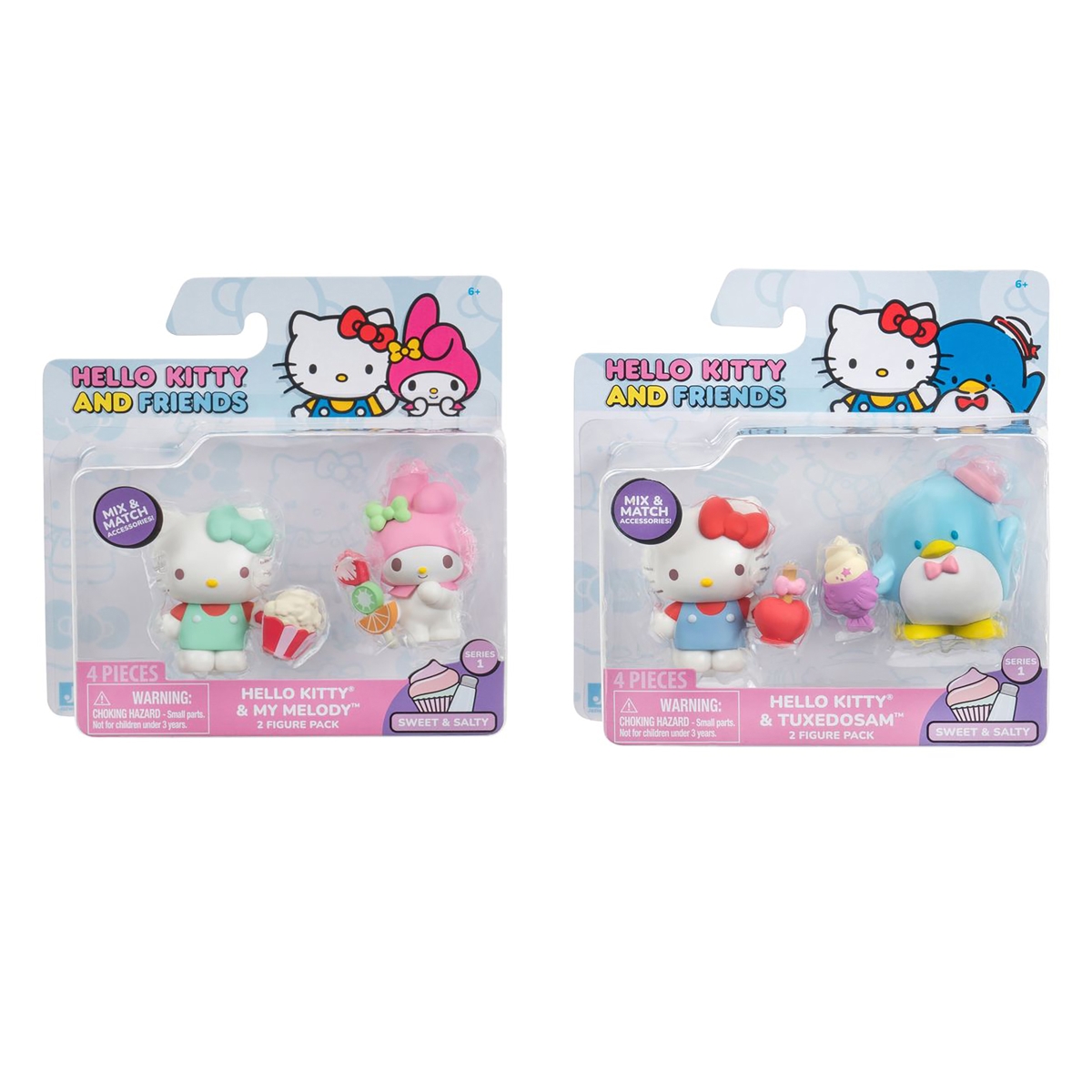 HKT0365 Assorted Color Figure Pack - Pack of 2