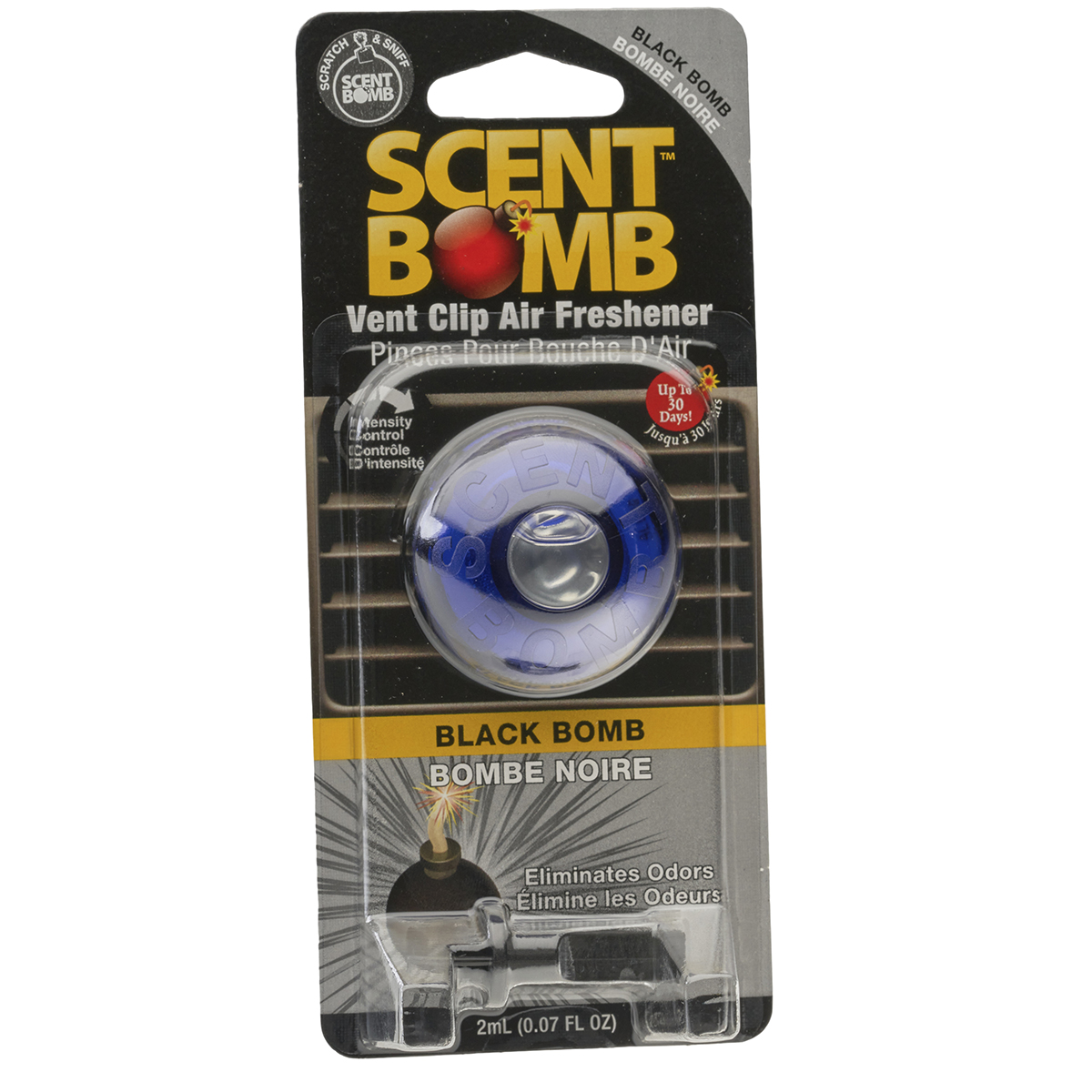BLKBBVC Black Bomb Vent Clip