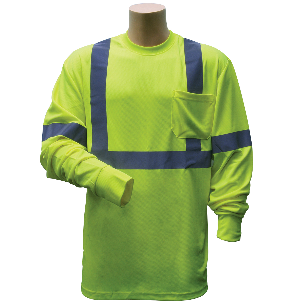 BCOHVLST3X ANSI ISEA 107-2010 Class 2 Compliant T-Shirt - Lime Green - 3X
