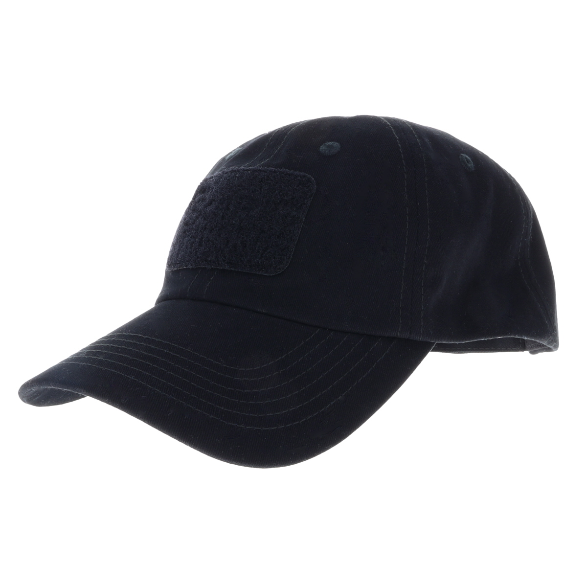 Tactical Baseball Cap - Black - Adjustable - Customizable Hook & Loop Patches
